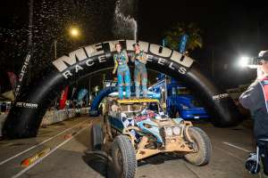 Wells, the Overall Champion of the 2025 SCORE World Desert Championship